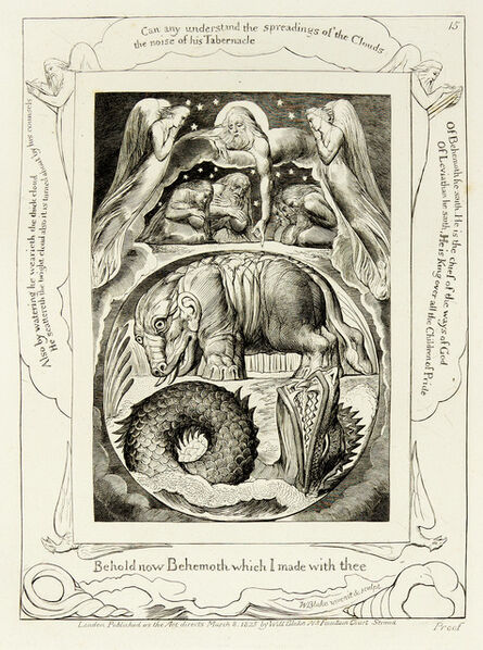 William Blake (1757-1827), ‘Illustrations of the Book of Job’, 1825