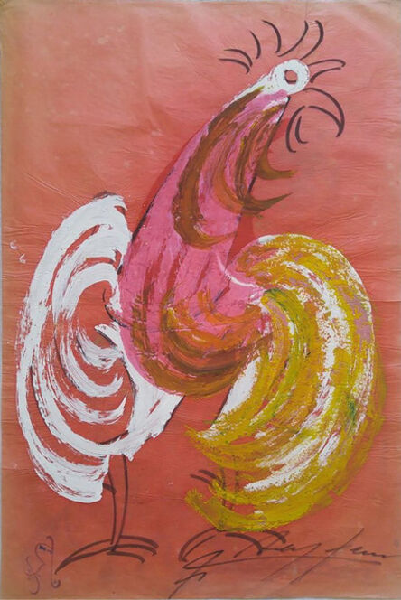 Jesus "Chucho" Reyes Ferreira, ‘Morning Rooster in Salmon’, 1970-1979