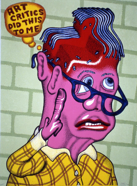 Peter Saul, ‘Self Portrait with Haircut’, 2003