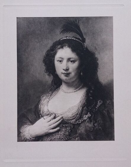 Rembrandt van Rijn, ‘Portrait de femme’, ca. 1910