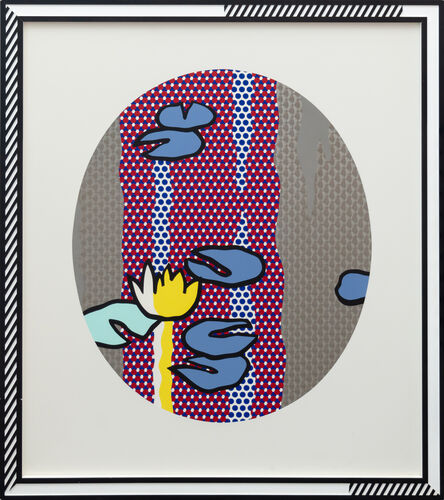 Roy Lichtenstein, ‘Water Lilies - Blue Lily Pads’, 1992