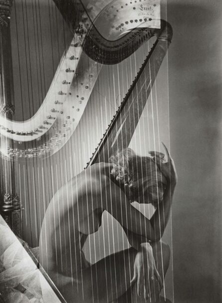 Horst P. Horst, ‘Lisa with Harp, Paris’