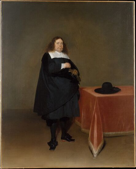 Gerard ter Borch the Younger, ‘Burgomaster Jan van Duren (1613–1687)’, ca. 1666–1667