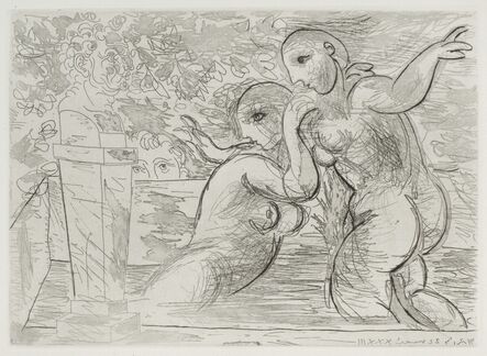 Pablo Picasso, ‘Les Baigneuses Surprises’, 1933