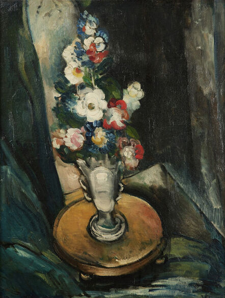 Maurice de Vlaminck, ‘Le Guéridon au vase de fleurs’, 1914-15