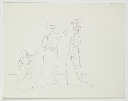 William Wegman, ‘Three Women’, 1975
