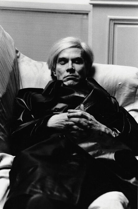 Helmut Newton, ‘Andy Warhol, Paris’, 1974