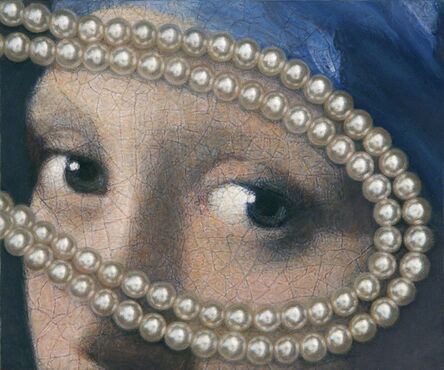 Lucy Mackenzie, ‘Vermeer Eyes with Pearls’, 2012