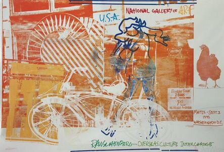 Robert Rauschenberg, ‘Bicycle, National Gallery’, 1992
