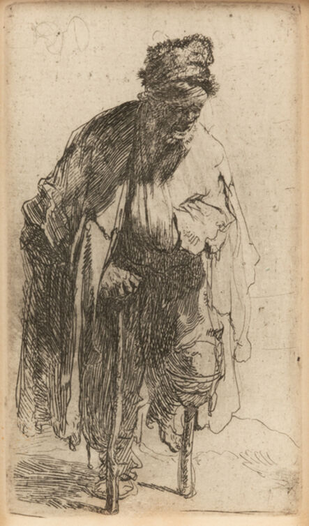 Rembrandt van Rijn, ‘Beggar with Wood Leg’