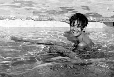 Terry O'Neill, ‘Audrey Hepburn in Pool (Lifetime Print)’, 1966