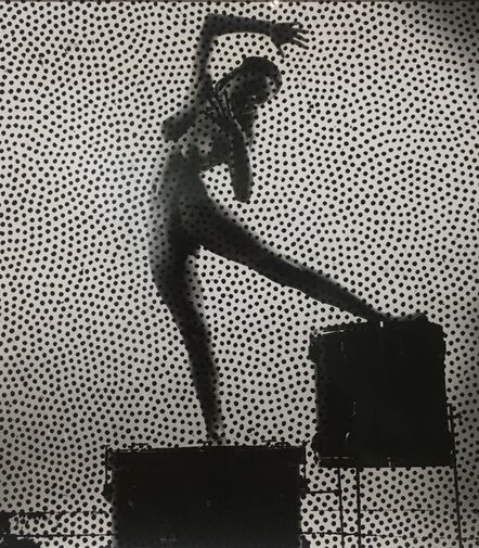 Weegee, ‘Nude on Drums’, ca. 1955
