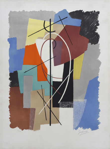 Gino Severini, ‘Abstract Forms. ‘Poésie Algébrique'. 'Algebraic Poetry'’, 1962