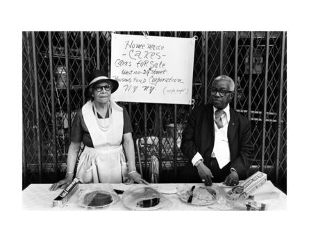 Dawoud Bey, ‘A Man and Woman at an Outdoor Bake Sale, Harlem, NY’, 1978