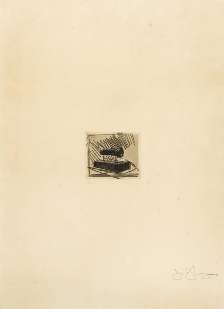 Jasper Johns, ‘Small Flashlight, from 1st Etchings, 2nd State (ULAE 58)’, 1967-1969