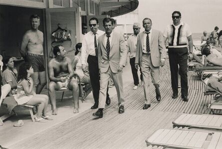 Terry O'Neill, ‘Frank Sinatra Walking On The Boardwalk, Miami (Platinum Edition)’, 1968