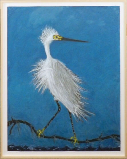 Frank X. Tolbert, ‘Snowy Egret’, 2017