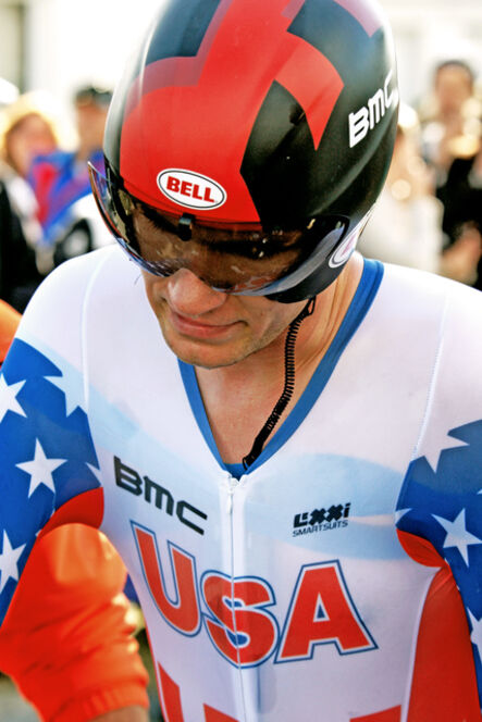 Ben Kaufmann, ‘Tejay van Garderen,UCI WM,Limburg,2012’, 2016