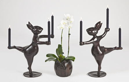 Hubert Le Gall, ‘Giselle (Right) et Albrecht (Left) Candle Holders’, 2020