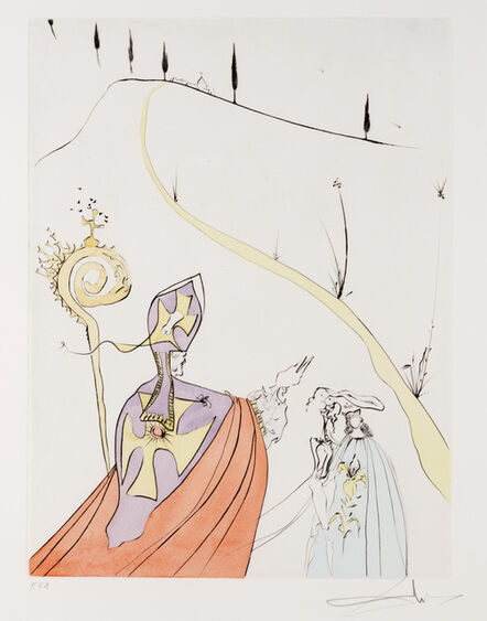 Salvador Dalí, ‘L'Amour Sacre de Gala from Apres 50 Ans du Surrealisme’