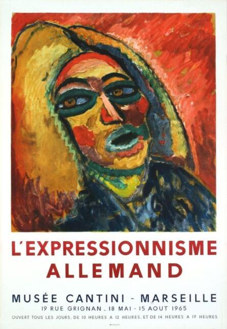 Ernst Ludwig Kirchner, ‘L'Expressionnisme Allemand’, 1965