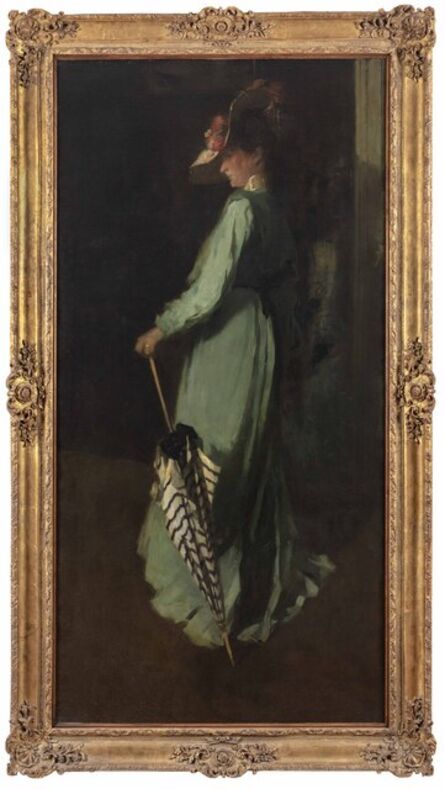 Martha Walter, ‘Lady with a Parasol (Portrait of Alice Schille?)’, Early 20th Century