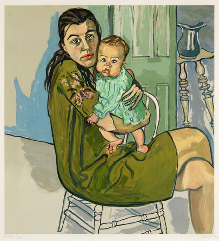 Alice Neel, ‘Mother and Child (Nancy and Olivia)’, 1982