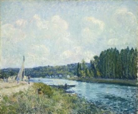Alfred Sisley, ‘The Banks of the Oise’, 1877/1878