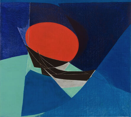 David A. Dreyer, ‘Sea for the Mountains, Moon Set, Adrift’, 2013