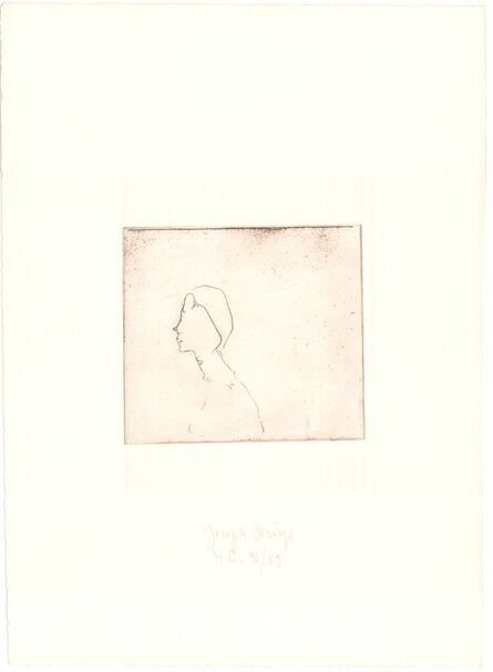 Joseph Beuys, ‘Zirkulationszeit: Kopf H.B’, 1982