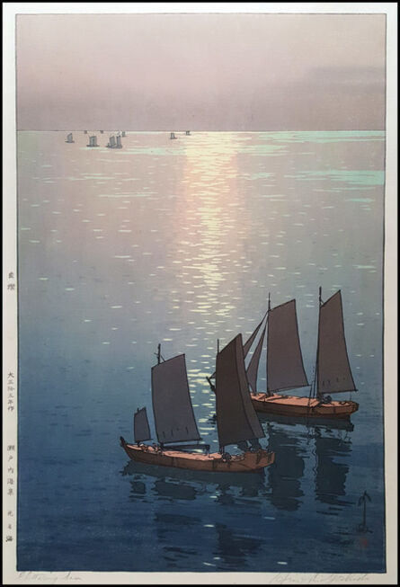 Yoshida Hiroshi, ‘Glittering Sea’, 1926