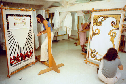 Judy Chicago, ‘“The Dinner Party” Needlework Loft’, 1977