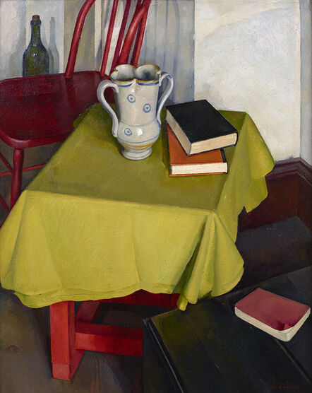 Luigi Lucioni, ‘The Yellow Tablecloth’, 1926-1928