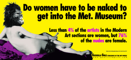 Guerrilla Girls, ‘DO WOMEN STILL HAVE TO BE NAKED TO GET INTO THE MET. MUSEUM?’, 2012