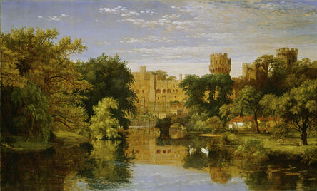Jasper Francis Cropsey, ‘Warwick Castle, England’, 1857