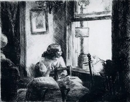 Edward Hopper, ‘East Side Interior.’, 1922