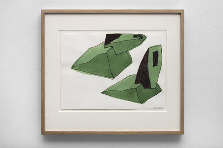 Ken Price, ‘Two Green Objects’, 1987