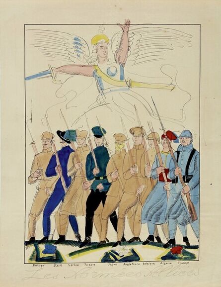Raoul Dufy, ‘Les Armées Alliés’, 1915