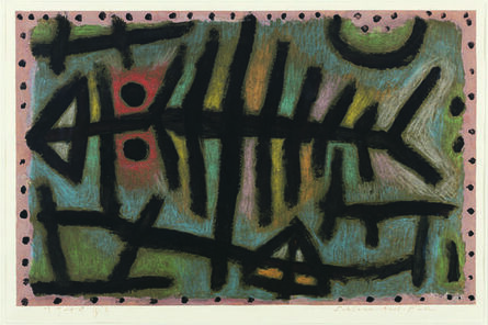 Paul Klee, ‘Schlamm-Assel-Fisch (Mud-Woodlouse-Fish)’, 1940