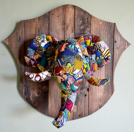 Louis Masai, ‘« Fauxdermy » - Hang your head - The elephant’, 2019