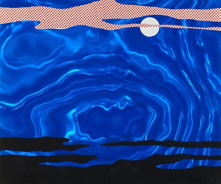 Roy Lichtenstein, ‘Moonscape from 11 Pop Artists I’, 1965