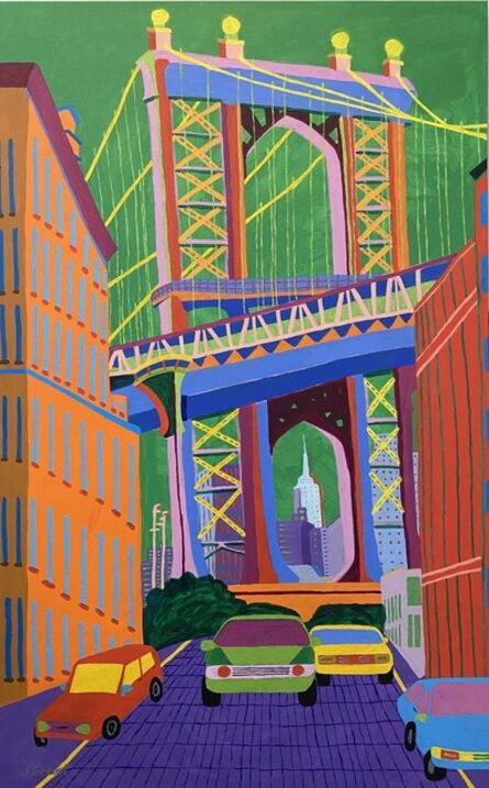 Sue Graef, ‘Manhattan Bridge’, 2021