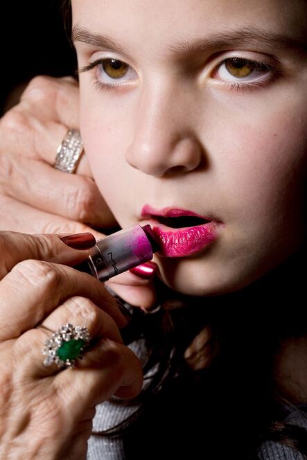 Elinor Carucci, ‘Grandma puts on the lipstick, again’, 2013