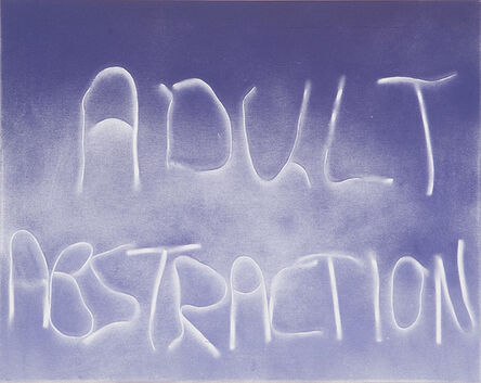 Scott Reeder, ‘Untitled (Adult Abstraction)’, 2012