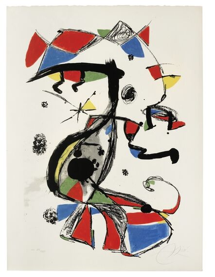 Joan Miró, ‘Festa Major (Mourlot 1154)’, 1978