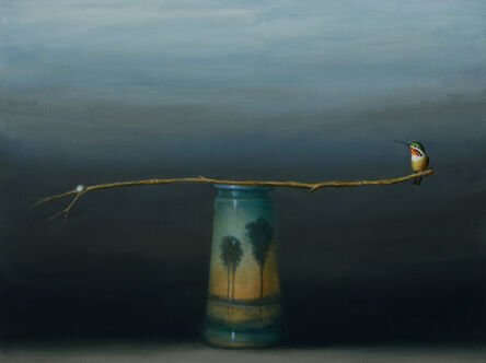 David Kroll, ‘Landscape (Branch and Vase)’, 2020