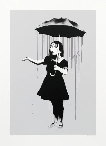 Banksy, ‘Nola (Grey Rain)’, 2008