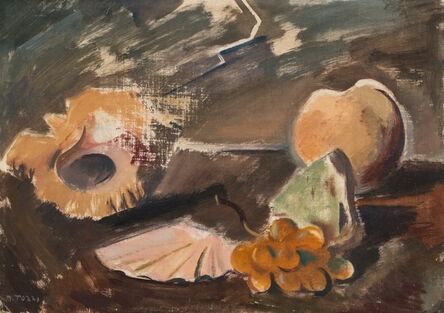Mario Tozzi, ‘Still life with shell and grapes’, 1940