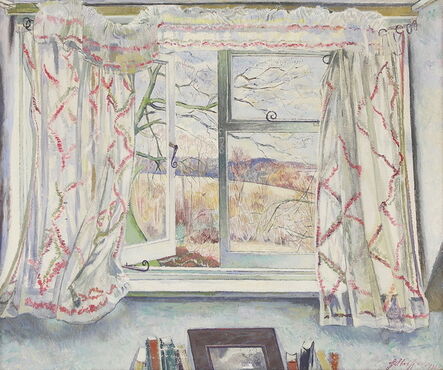 Gilbert Spencer, ‘Candlewick Curtains ’, 1967