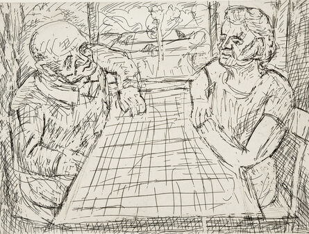 Leon Kossoff, ‘The Table by the Window’, 1982